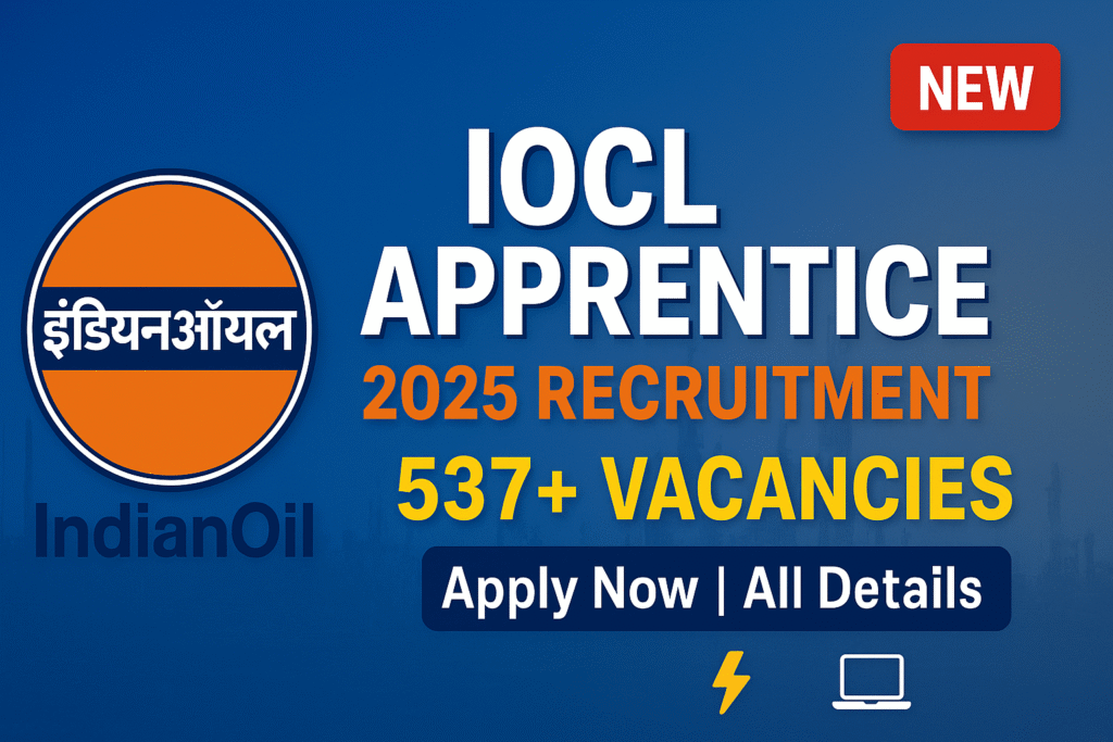 IOCL Pipelines Apprentice Recruitment 2025
