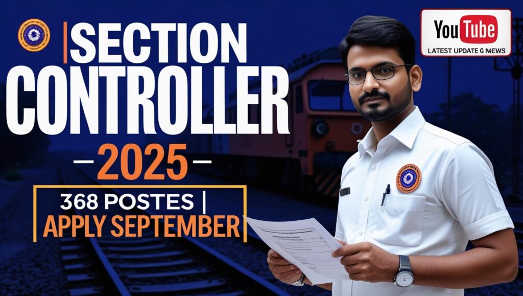 Railway RRB Section Controller Recruitment 2025
